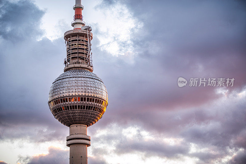 柏林电视塔- Fernsehturm